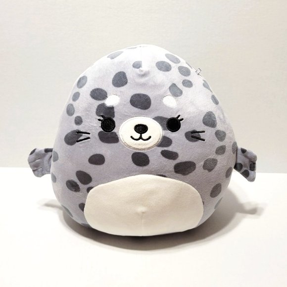 Squishmallows Spotted Seal 10" Plush Stuffed Animal EUC - Picture 1 of 11